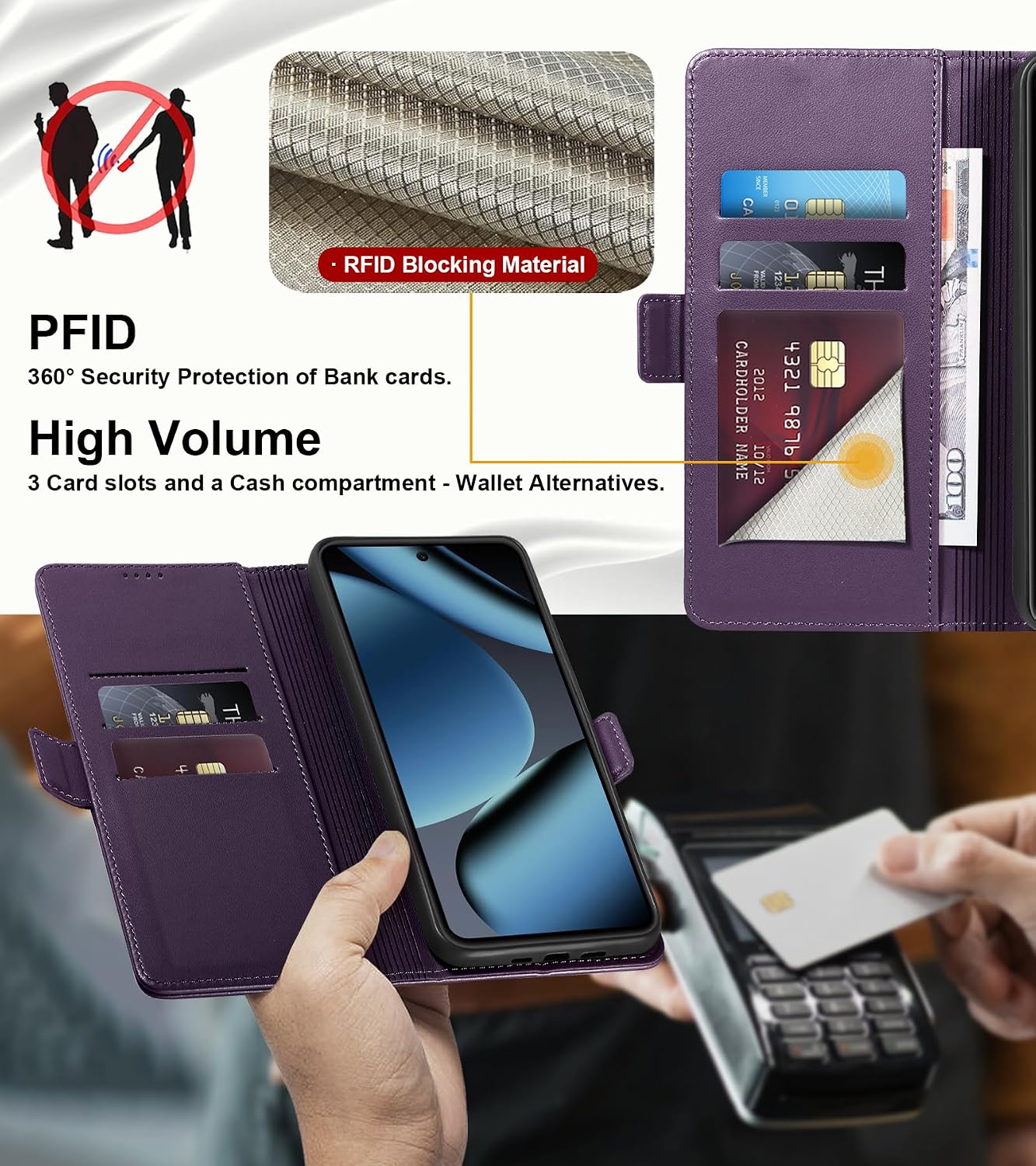 Detalle de Yunubeyii Pixel 10 wallet case