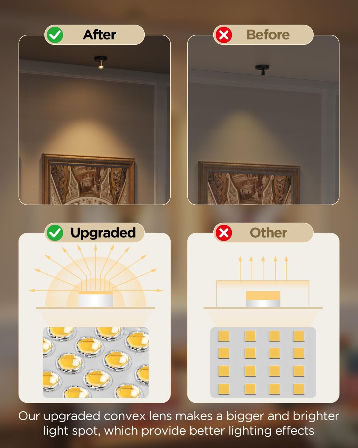 Detalle 2 de Rechargeable LED Spotlights, 2-Pack
