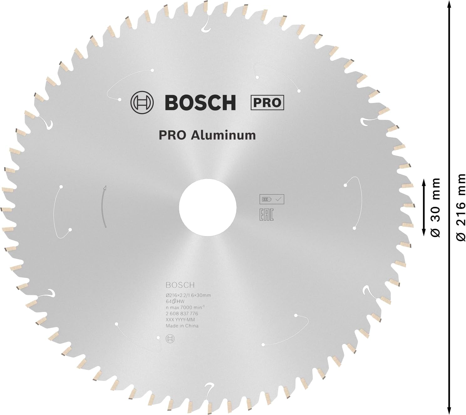 Detalle de Bosch Professional Lame Expert 216 mm đź›