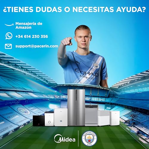 Thumbnail 10 de Midea microondas sobremesa de 20 litros y 700 W sin grill (plato giratorio, descongelación)