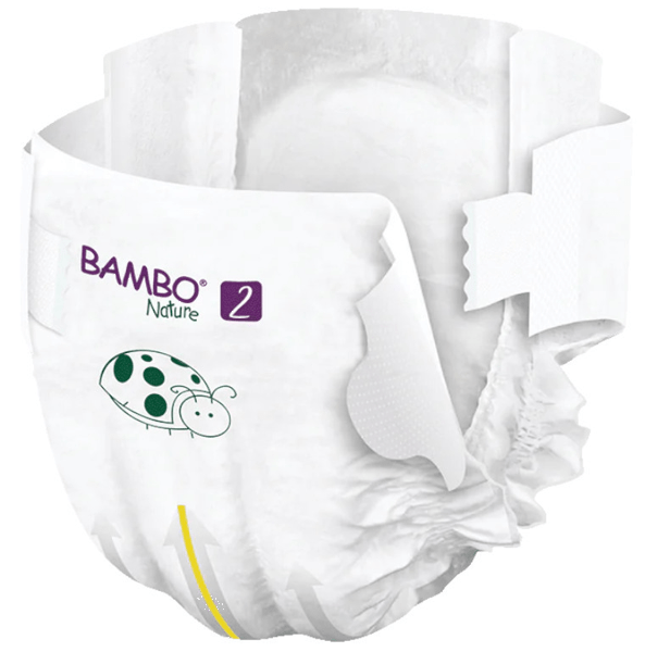 Thumbnail 1 de Bambo Nature Pañales T2 3–6 kg, 4x30 uds 🧷