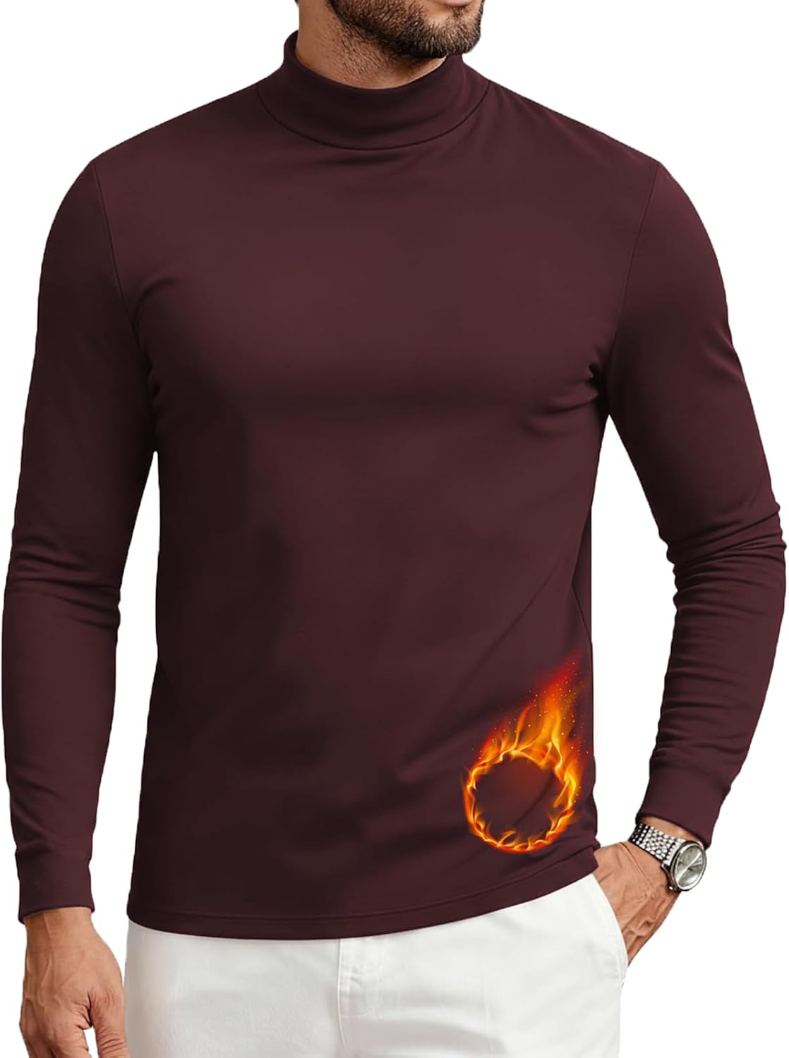 Thumbnail 6 de PINSPARK T-shirt thermique homme à col roulé