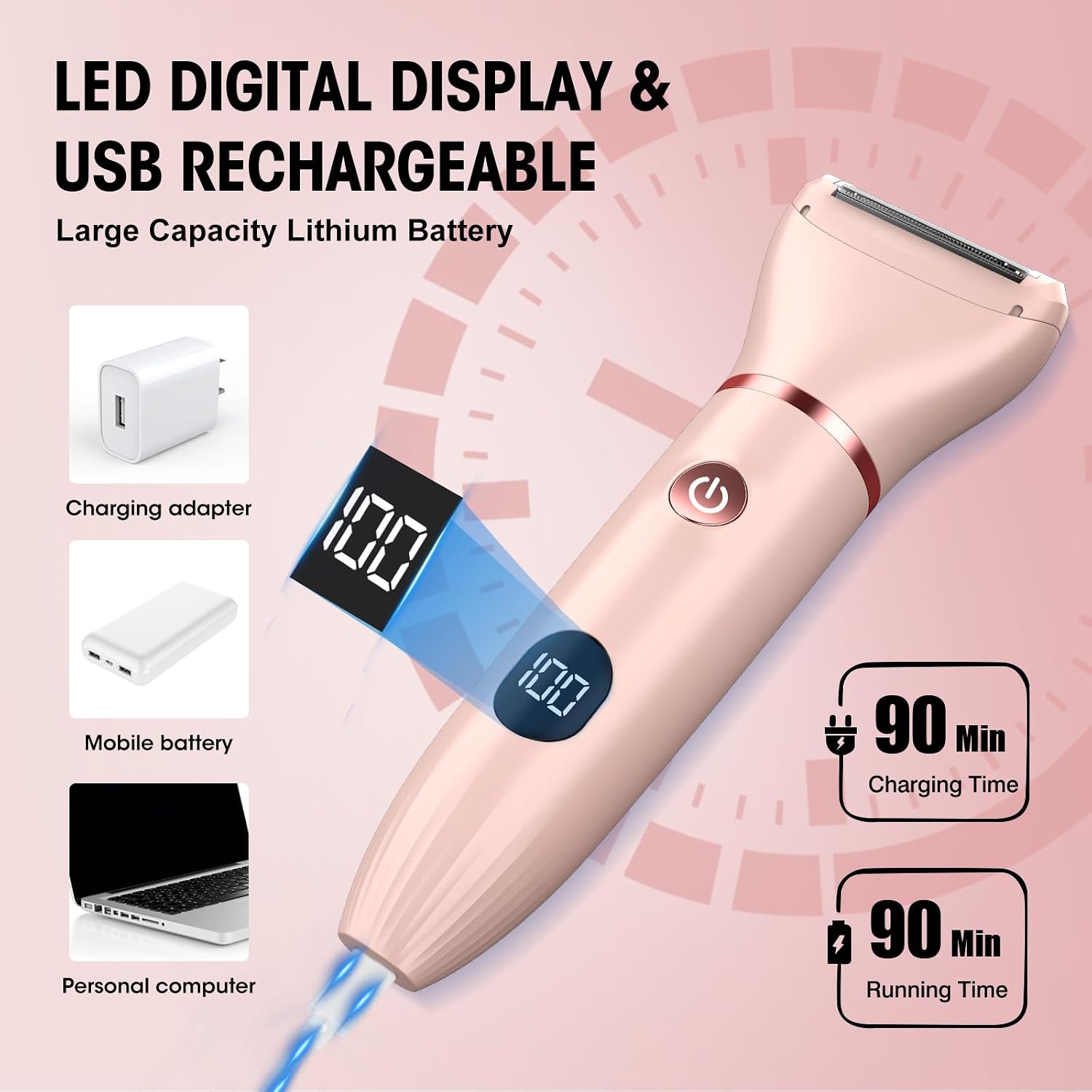 Thumbnail 5 de Misuke Lady Shavers 3-in-1 bikini trimmer