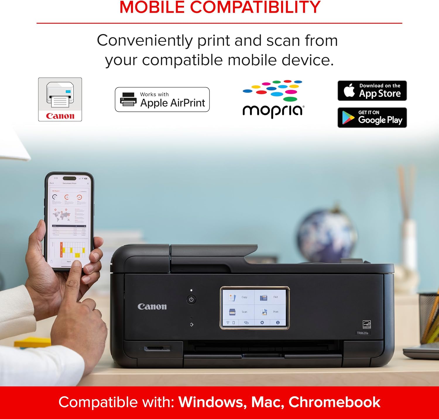 Thumbnail 4 de Canon All-in-One Printer TR8620a