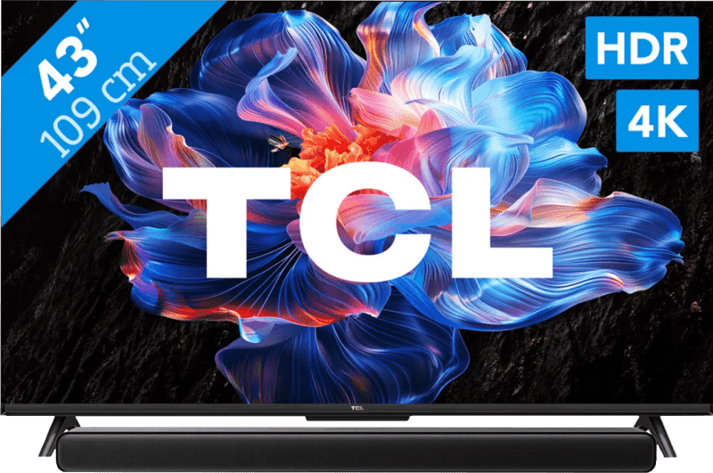 Detalle de TCL 43 Zoll LED P61K 4K + TCL S45H 2.0 Soundbar
