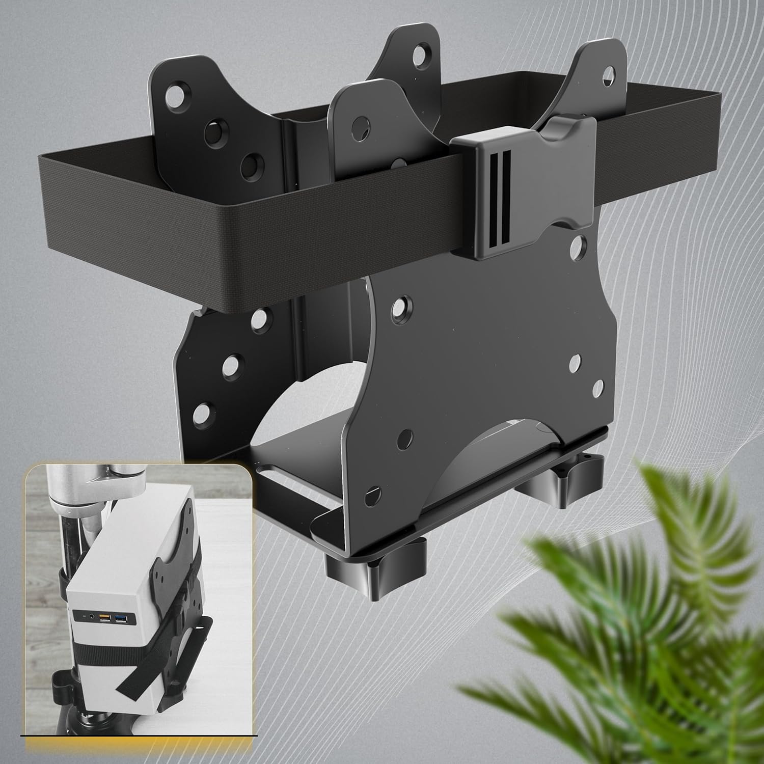 Thumbnail 6 de RICOO TRH-01 Soporte Extensible para Mini PC 💻 VESA 75x75/100x100