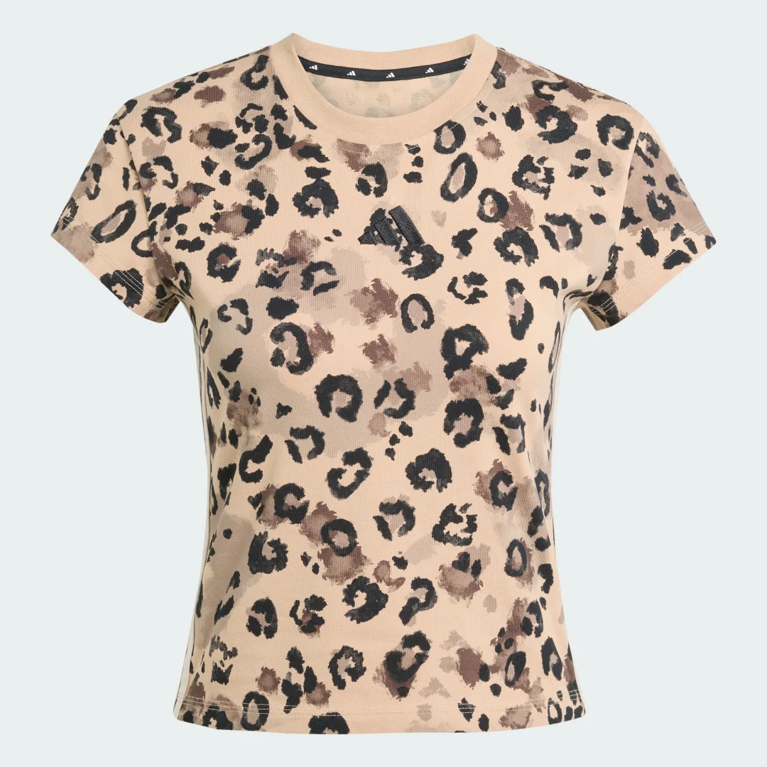 Thumbnail 3 de Adidas Camiseta con las 3 bandas y estampado de inspiración animal – Multicolor