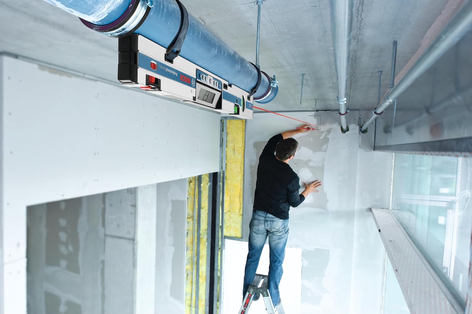 Thumbnail 4 de Bosch Professional GIM 60 L inclinometro digitale con laser, campo 0-360° e precisione ±0,1°