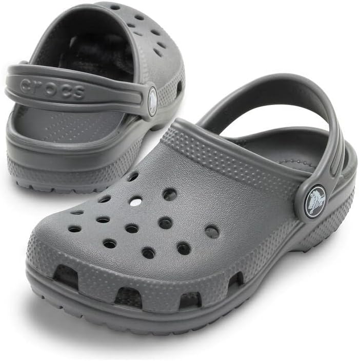 Detalle 2 de Crocs Unisexe Enfant Classic Clog T Slate Grey (25/26)