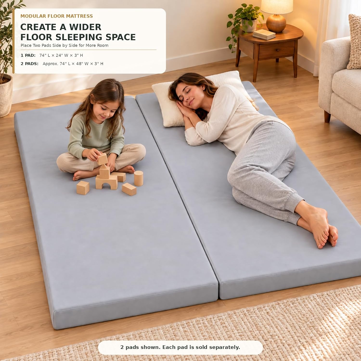 Thumbnail 5 de CYMULA 3in Memory Foam Camping Mattress