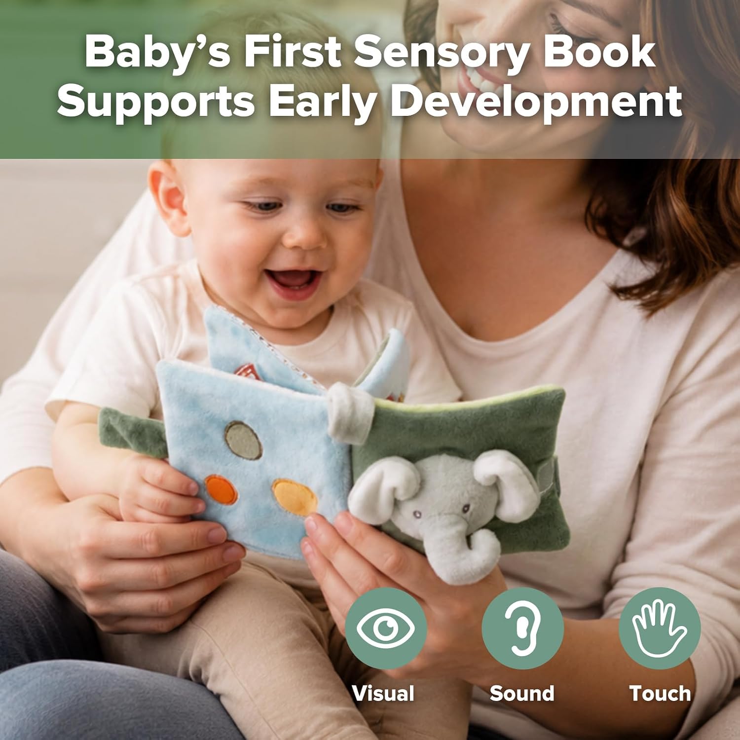 Detalle 2 de haakaa Soft Baby Book, 0m+