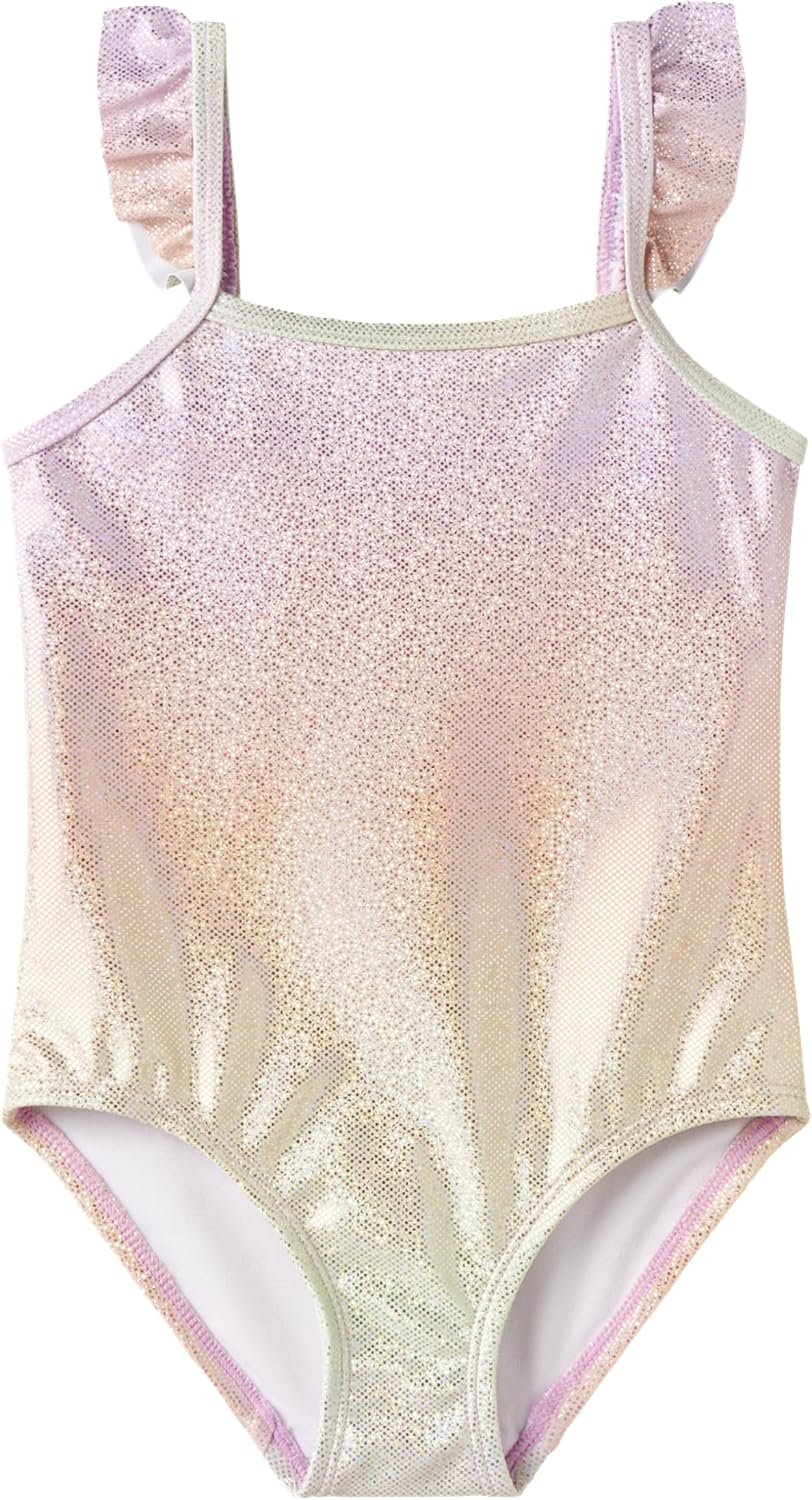 Detalle de NAME IT Swimsuit Nmfzola - Costume da Bagno per Bambine e Ragazze