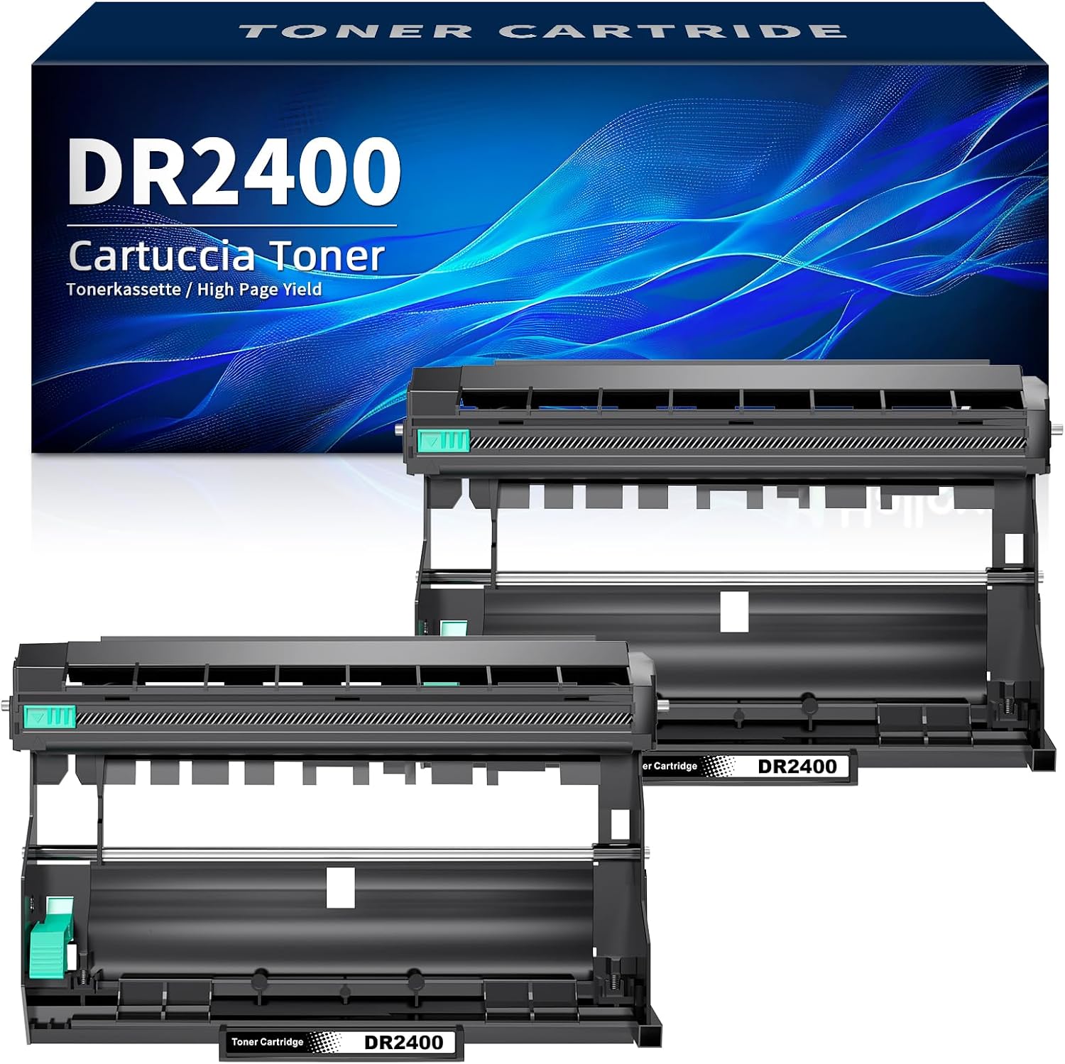 Detalle de Halloya DR2400 Trommel 12.000 Seiten (2er)