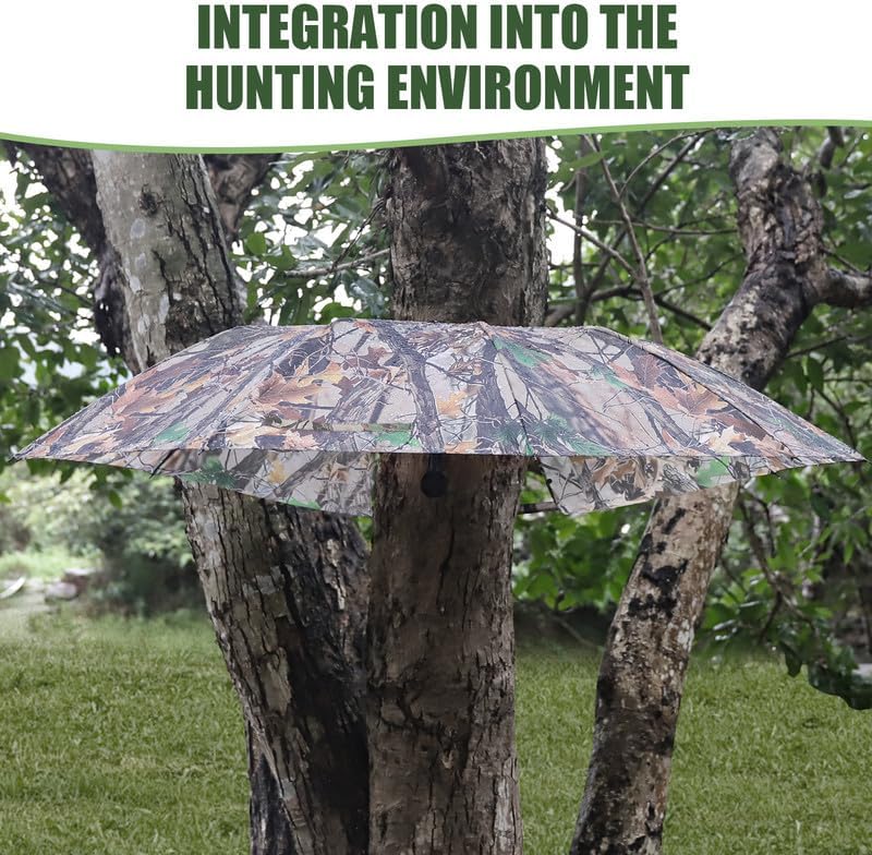 Thumbnail 5 de Kalkal 052 Tree Stand Umbrella, 58-Inch Camo Canopy with Adjustable Tree Strap