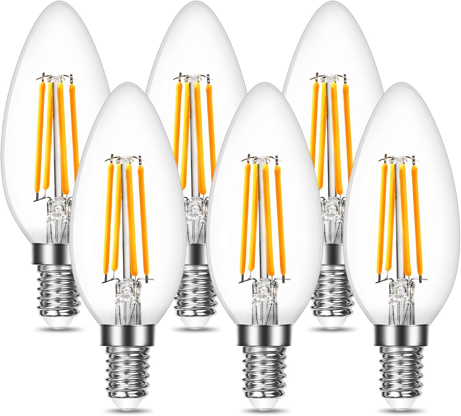 Detalle de Lepro E14 4W LED Candle Bulb 470lm
