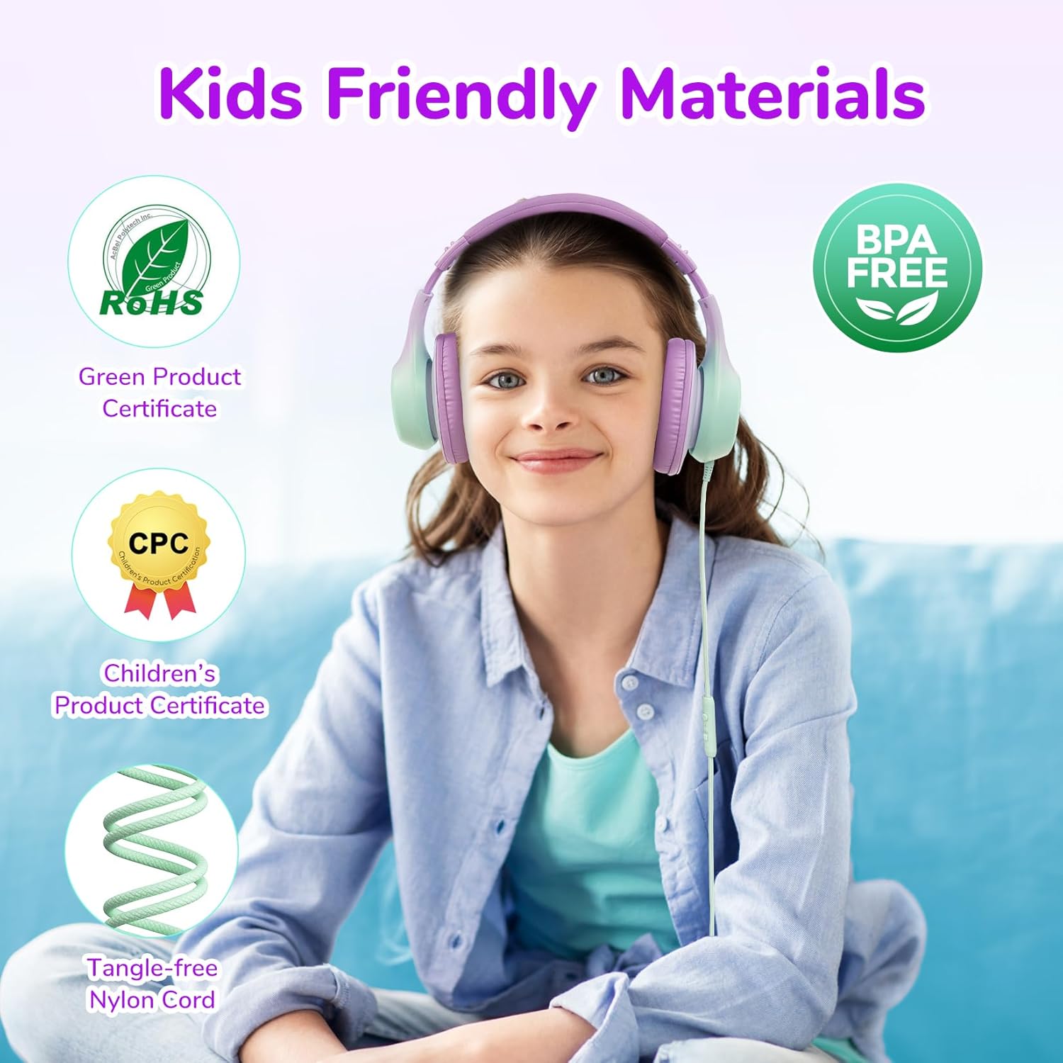 Thumbnail 6 de EarFun Kinder Kopfhörer Over-Ear