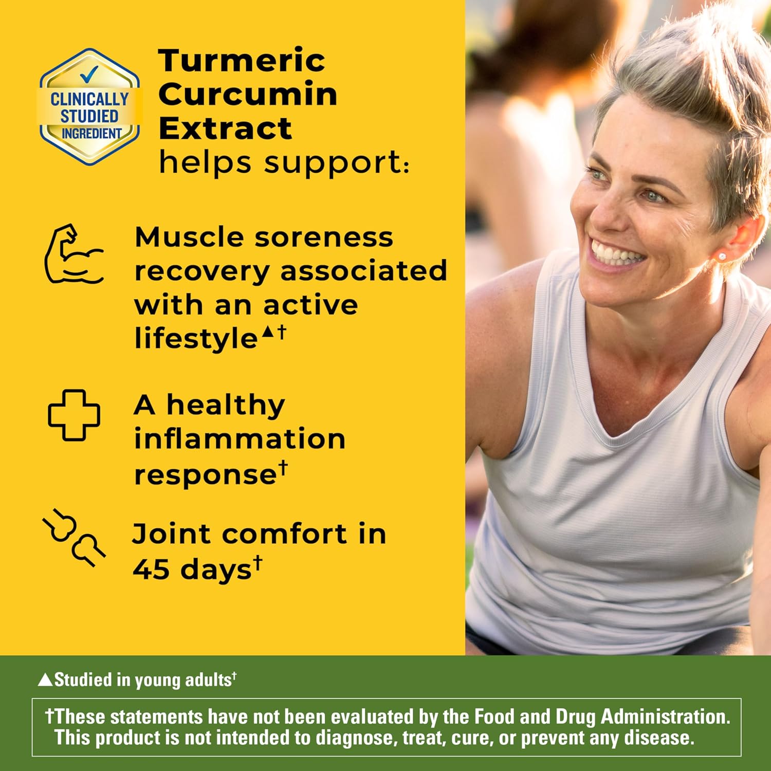 Detalle 2 de Nature Made Turmeric Supplement, 30 Capsules