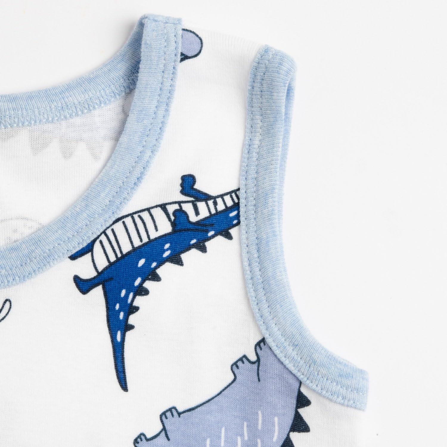 Detalle de Chicco Canottiere Bambino – set da 3 in 100% cotone