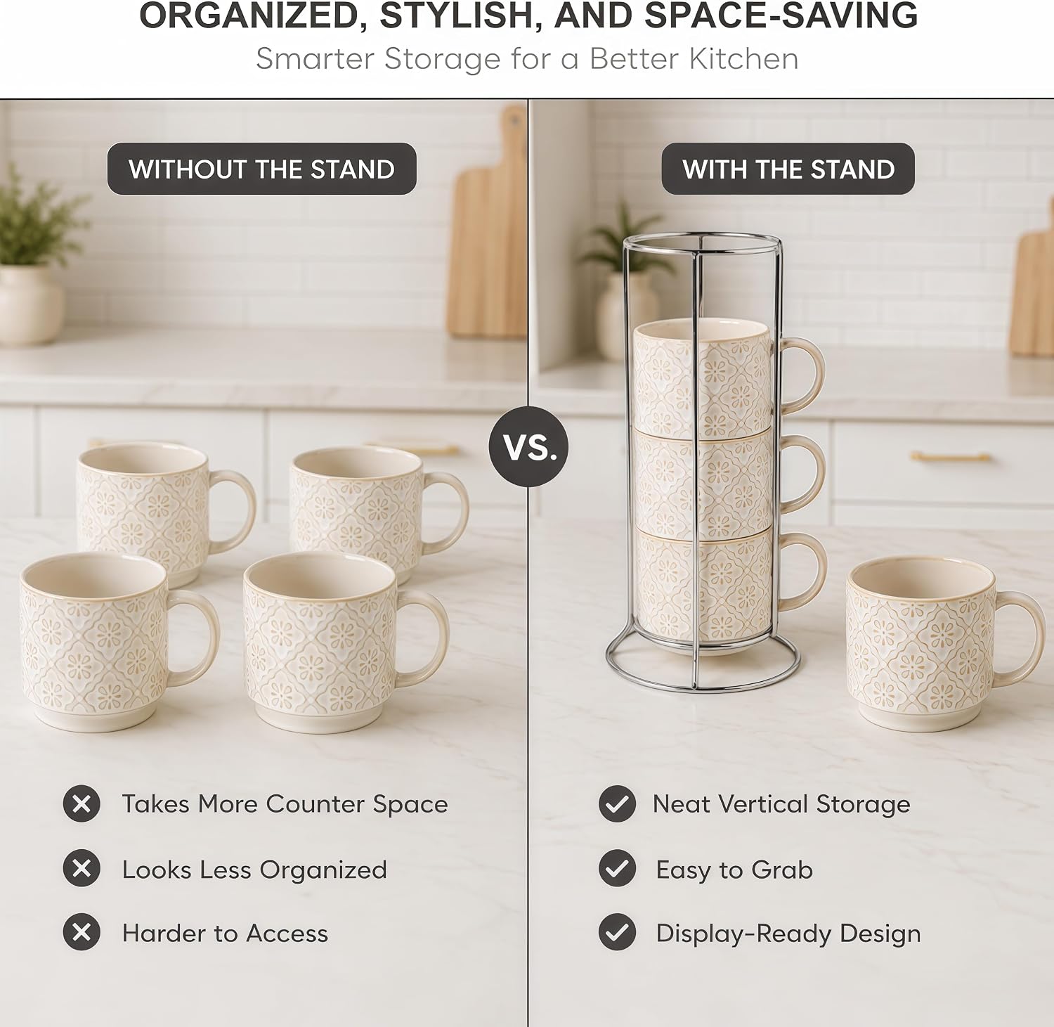 Thumbnail 6 de SumitlEyao Ceramic Coffee Mugs 6 oz