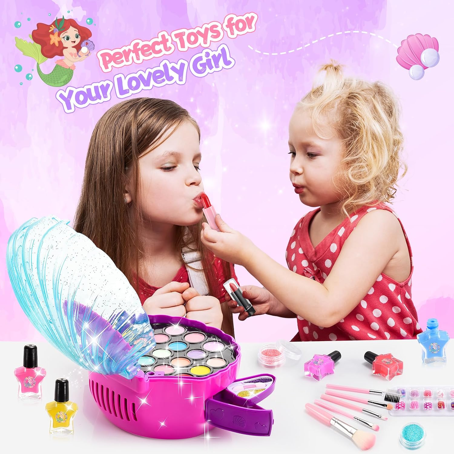 Thumbnail 5 de Kit trucco bambina 60 pezzi 💄