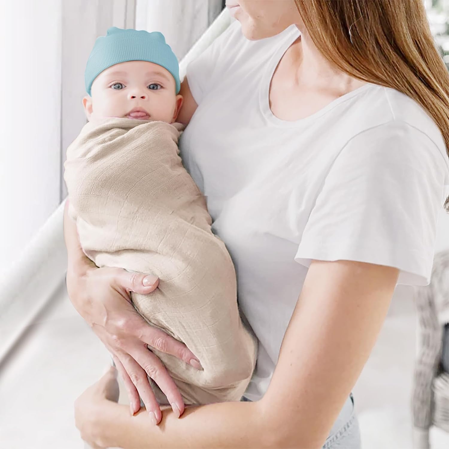 Thumbnail 3 de DRESHOW Newborn Knit Hat 0–24m