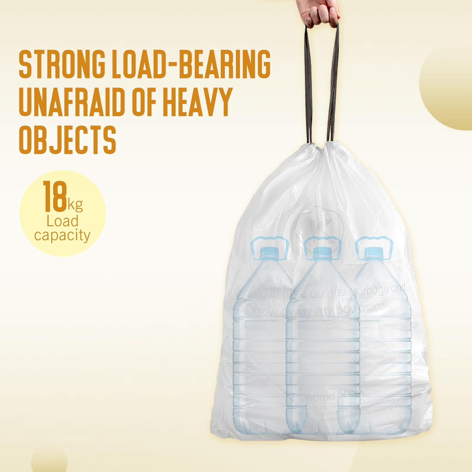 Thumbnail 2 de GRANDMA SHARK 60 × 74 cm bin bags 90-pack 🗑️