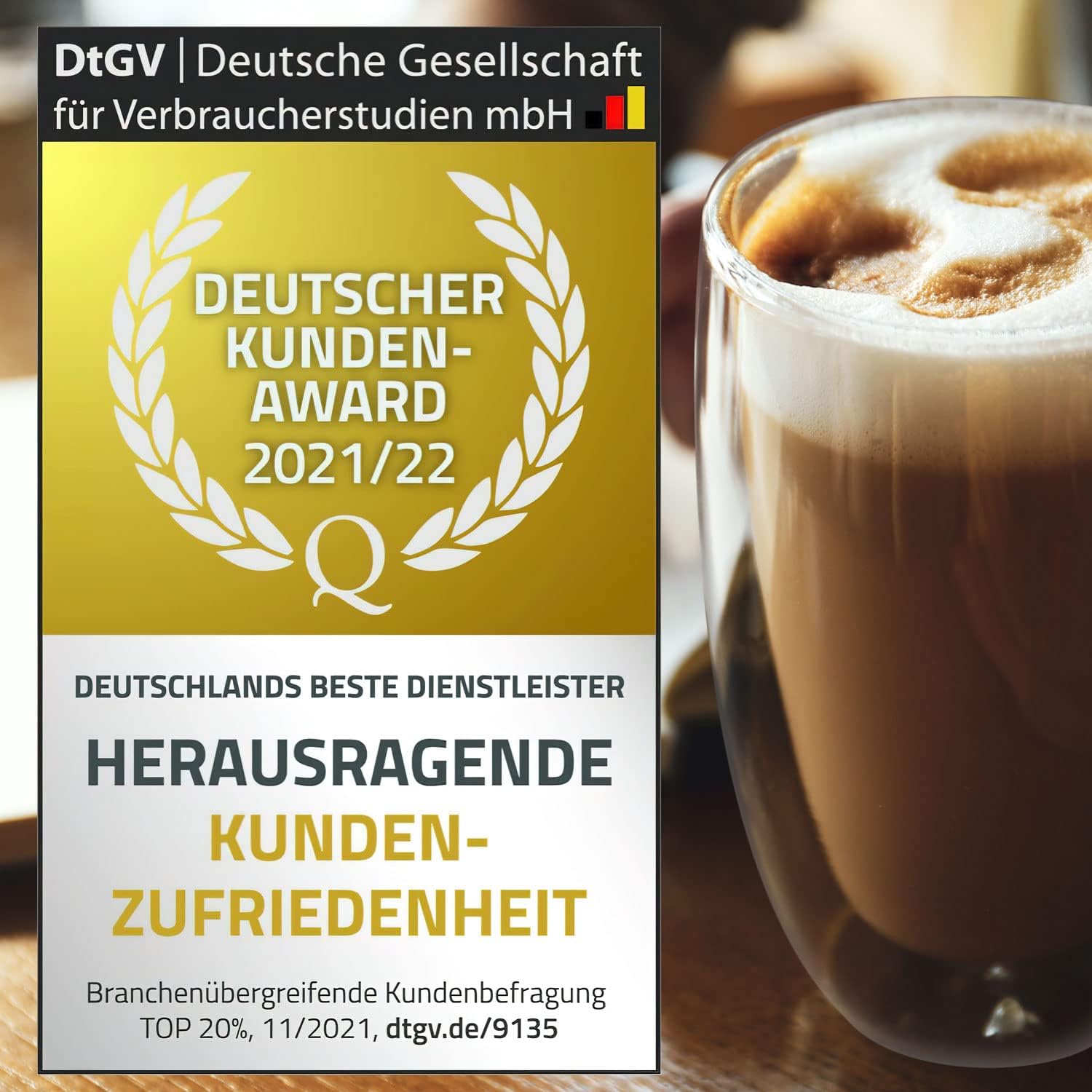Detalle de Dimono dubbelwandige drinkglazen 450 ml van borosilicaatglas, set van 6