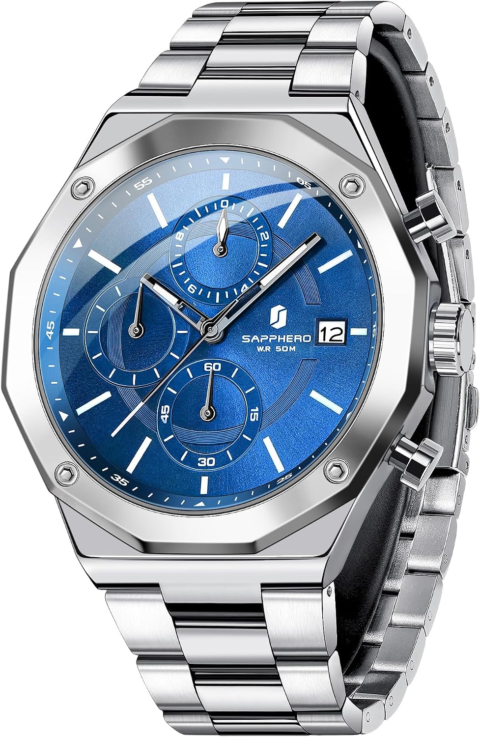 Thumbnail 4 de BY BENYAR Orologio 46 mm al quarzo