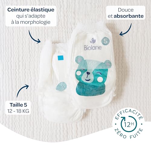 Detalle 2 de BIOLANE Pants taille 5 — 120 couches pour 12–18 kg 👶