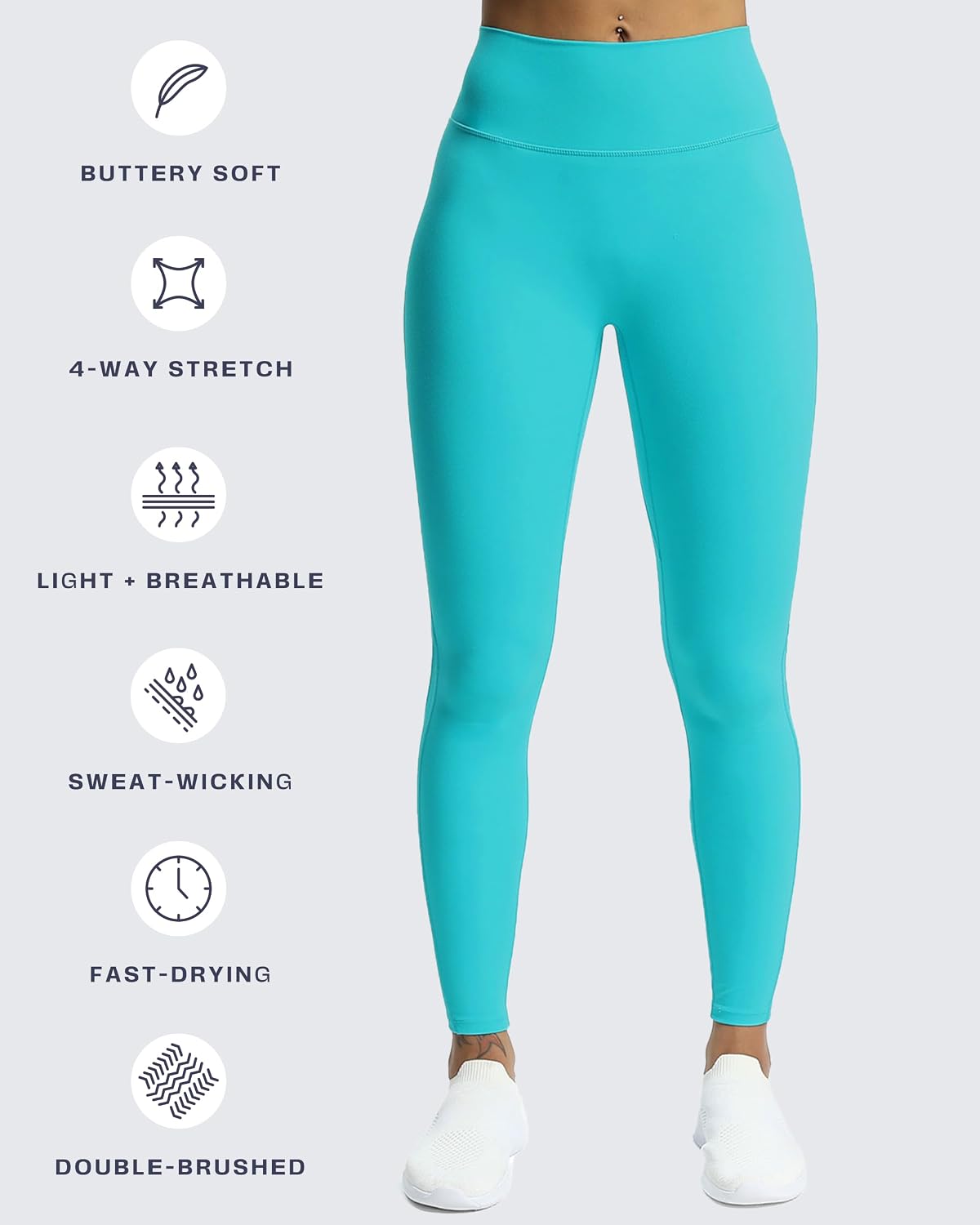 Detalle de Aoxjox Trinity Workout Leggings 26.5 in