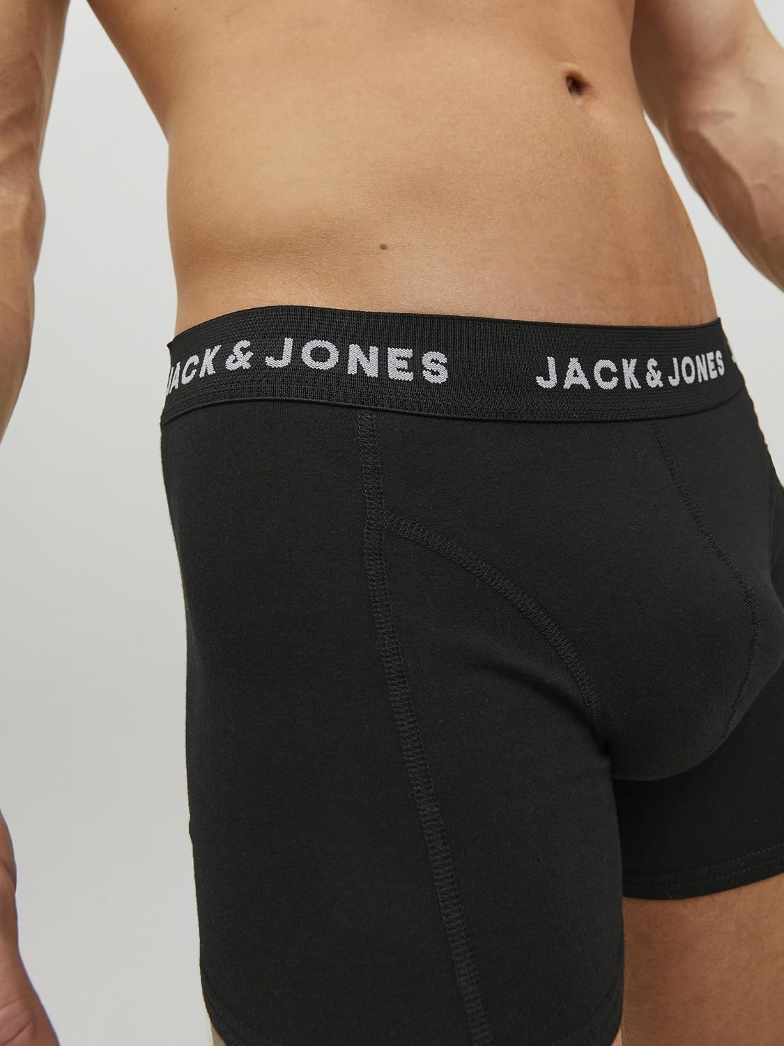 Detalle de JACK & JONES Jachuey Trunks 5 Pack NOOS calzoncillos boxer para hombre (negro, L)