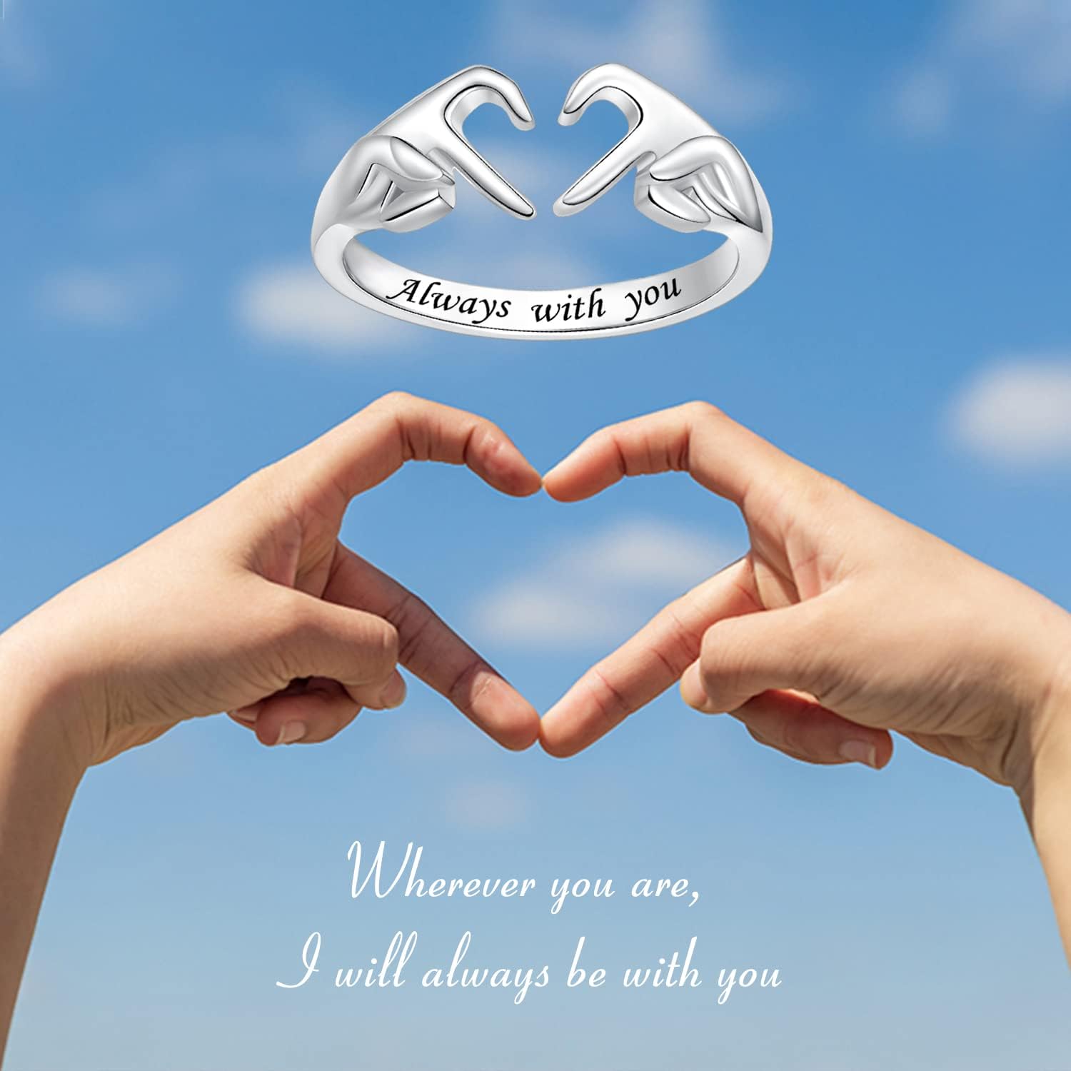 Detalle 2 de Claddagh Ring in Sterling Silver