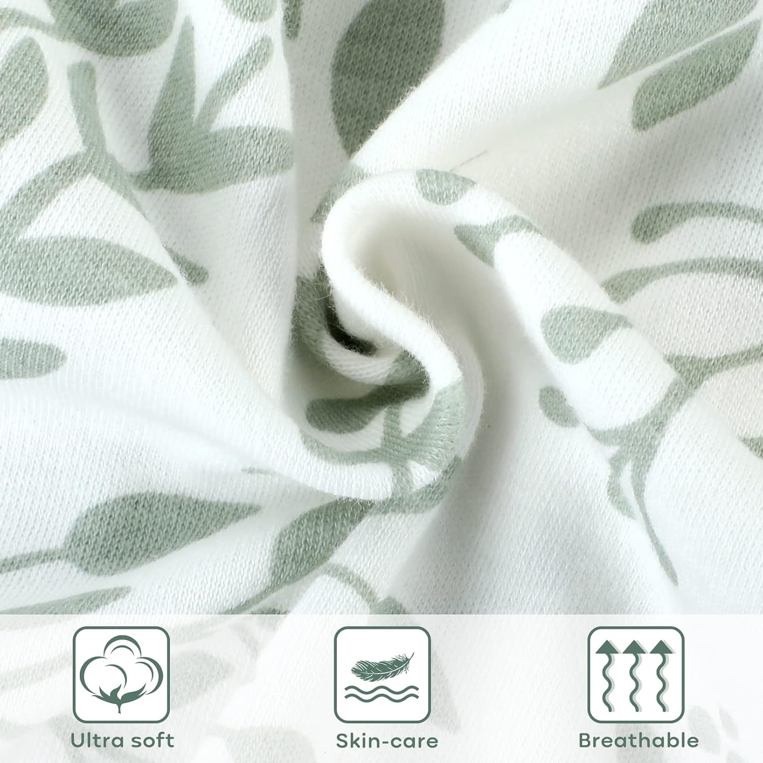 Thumbnail 3 de Yoofoss Baby Sleeping Bag 0.5 Tog – 12-18 Months (2 Pack) Organic Cotton Sleep Sack