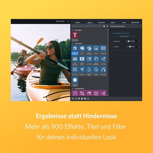 Detalle de MAGIX Video deluxe 2025 – Videobearbeitung für Windows 10/11, 1 PC-Lizenz für 2 Geräte