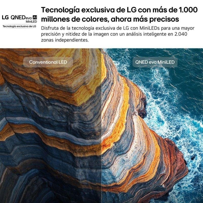 Thumbnail 2 de LG QNED81B6A 55QNEED evo AI 55" 4K: cine en casa con MiniLED y WebOS