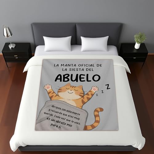 Thumbnail 2 de Amorea La Manta Oficial de la Siesta de mamá — manta de franela para regalar el Día de la Madre y cumpleaños