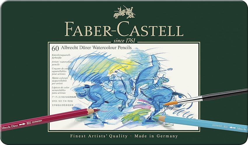 Thumbnail 6 de Faber-Castell 117524 - Estuche metálico con 24 lápices acuarelables 🎨