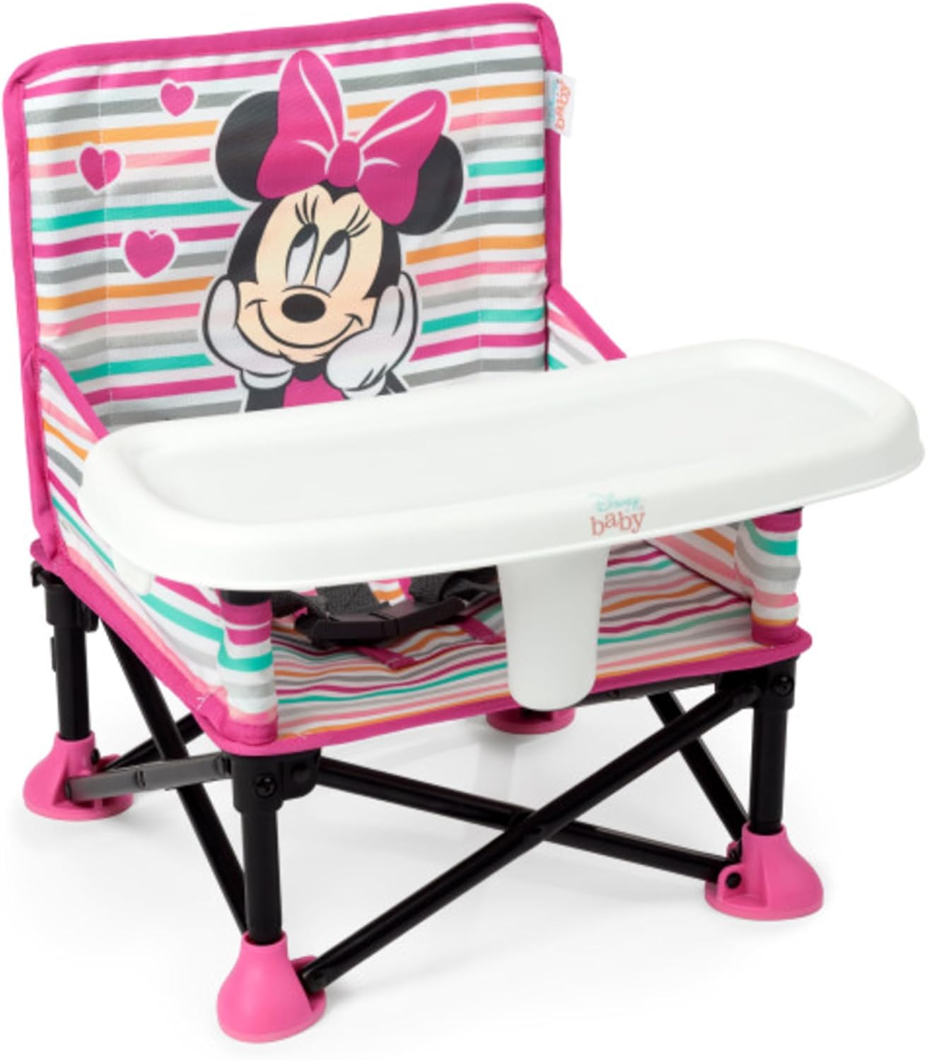 Detalle de Bright Starts Disney Minnie Mouse Pop 'N Sit Portable Booster