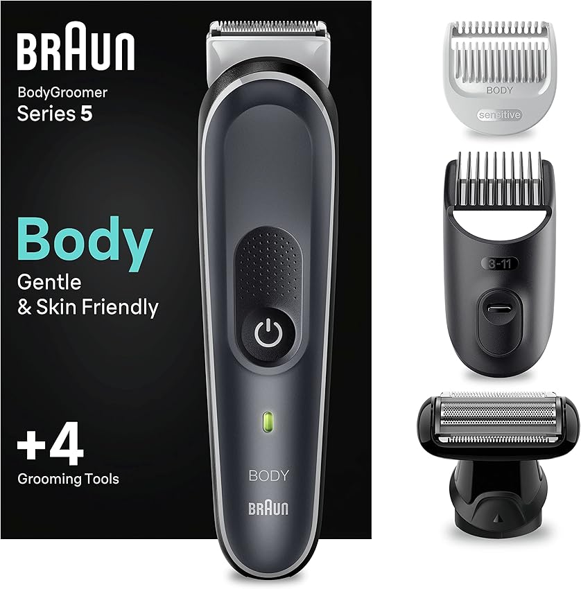 Thumbnail 6 de Braun Series 5 BG5555 - Recortadora Corporal Sensible 🌊