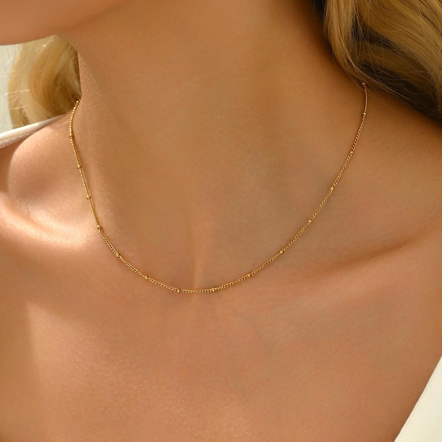 Detalle de NONAMOIS Necklace, 18K Gold-Plated