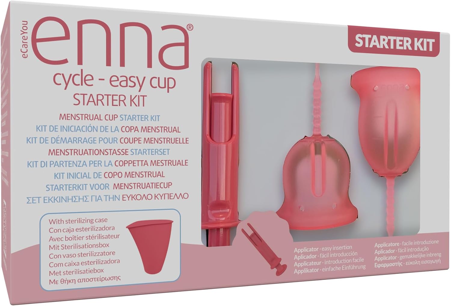 Thumbnail 2 de Enna Cycle Starter Zestaw-Easy Cup – 2 kubeczki S, aplikator i sterylizator