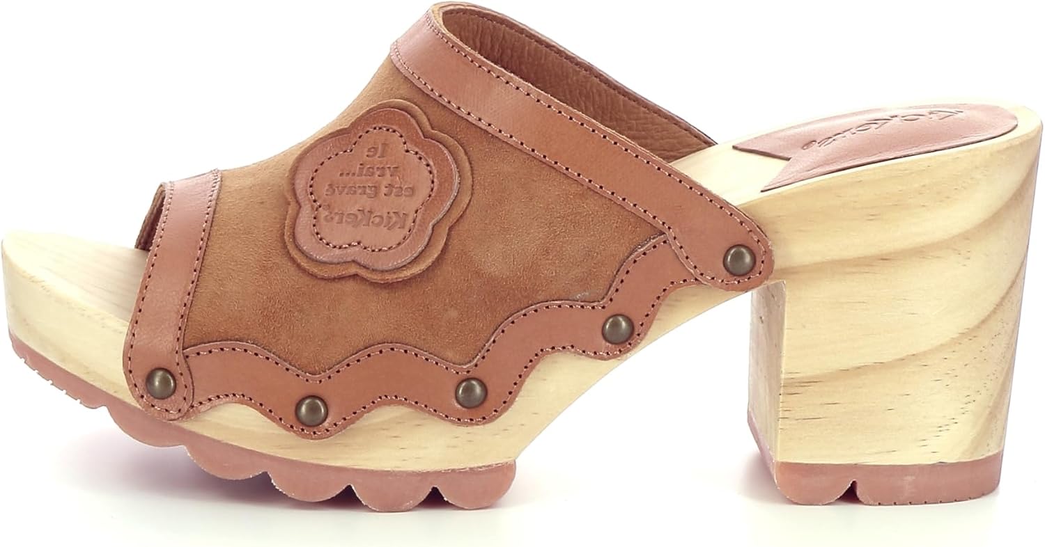 Detalle 2 de Kickers Woodstok Mules Femme confort