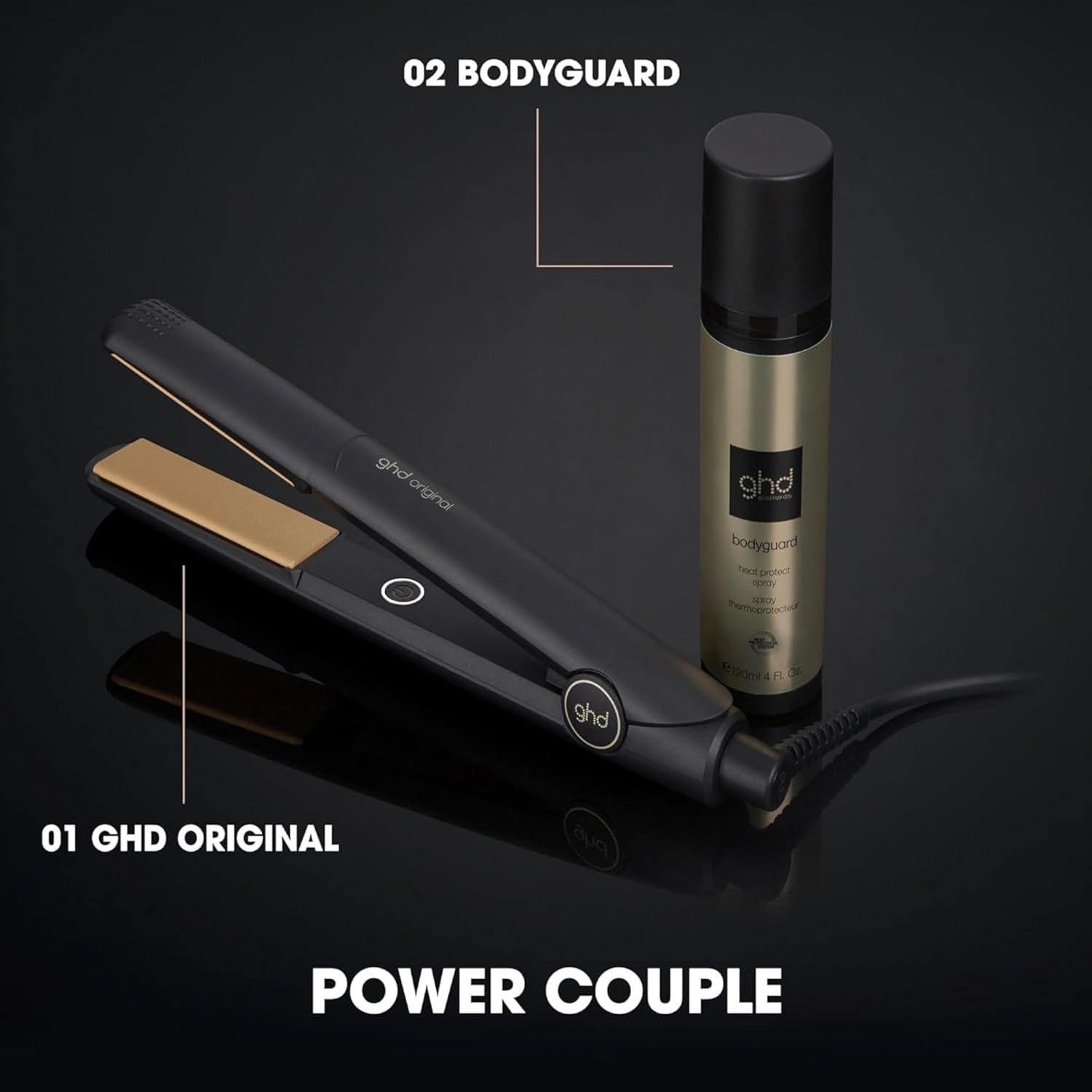 Detalle 2 de ghd original Glätteisen mit 24 mm Platten