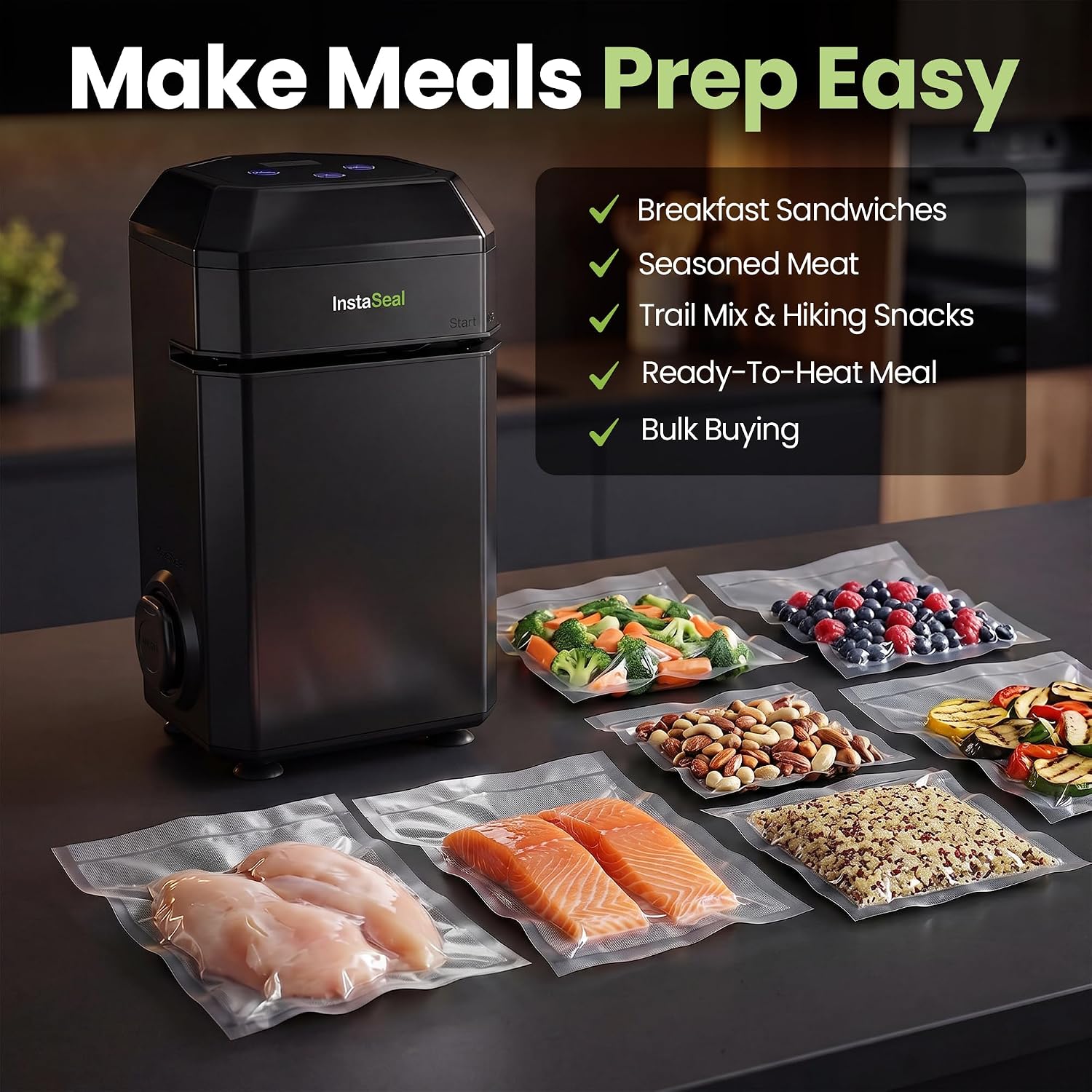 Thumbnail 6 de InstaSeal Vacuum Sealer 12 Bags