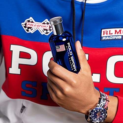 Detalle de Ralph Lauren Polo Sport Eau de Toilette Men 125 ml: freschezza sportiva e stile quotidiano