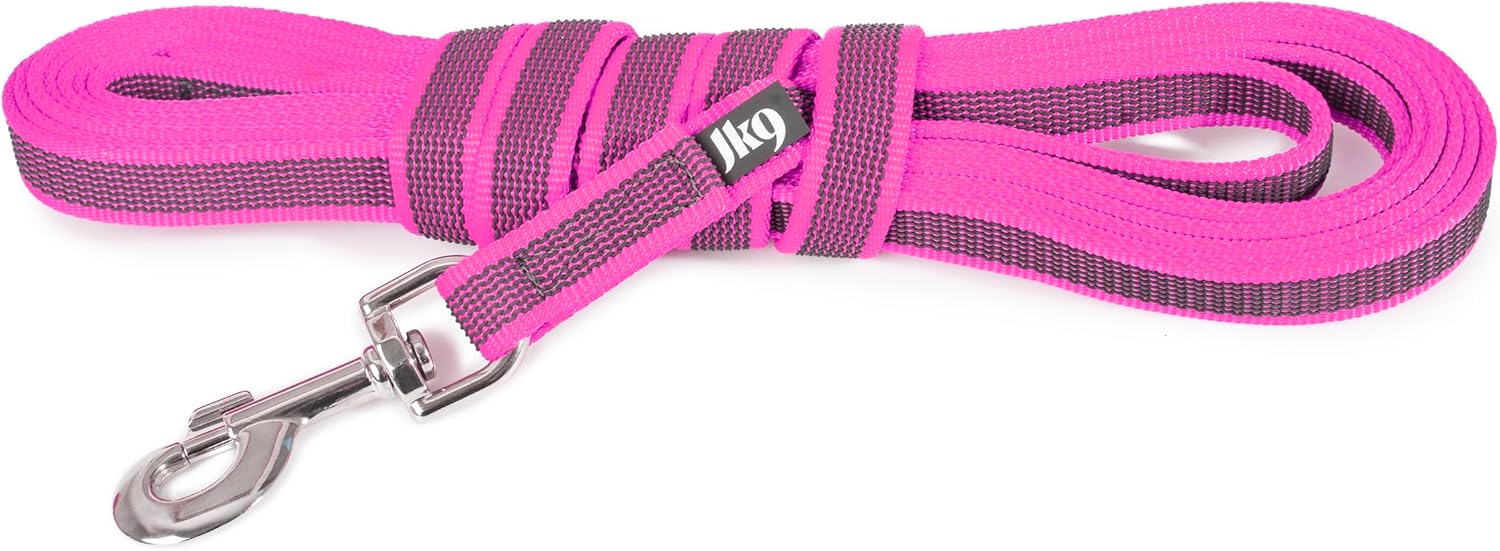 Thumbnail 1 de Color & Gray Super-Grip Leash with Handle, 20 mm x 5 m, Pink-Gray