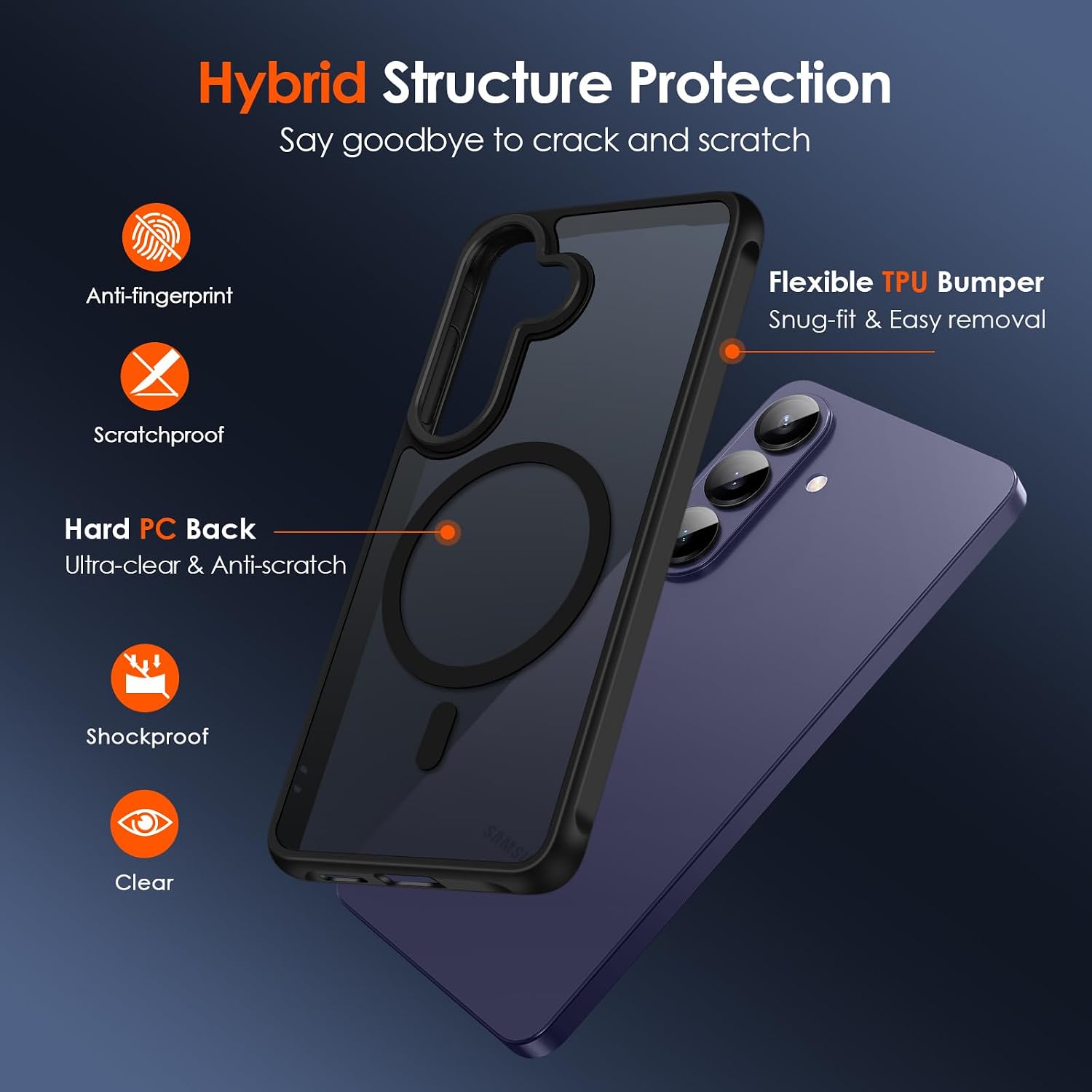 Thumbnail 2 de ivoler 3-in-1 Magnetic Case for Galaxy S26+