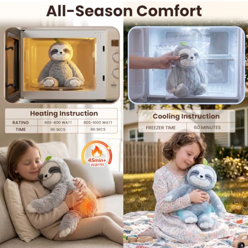 Thumbnail 3 de Mewaii Peluche Grandes Perezoso, 1,8 kg y 52 cm