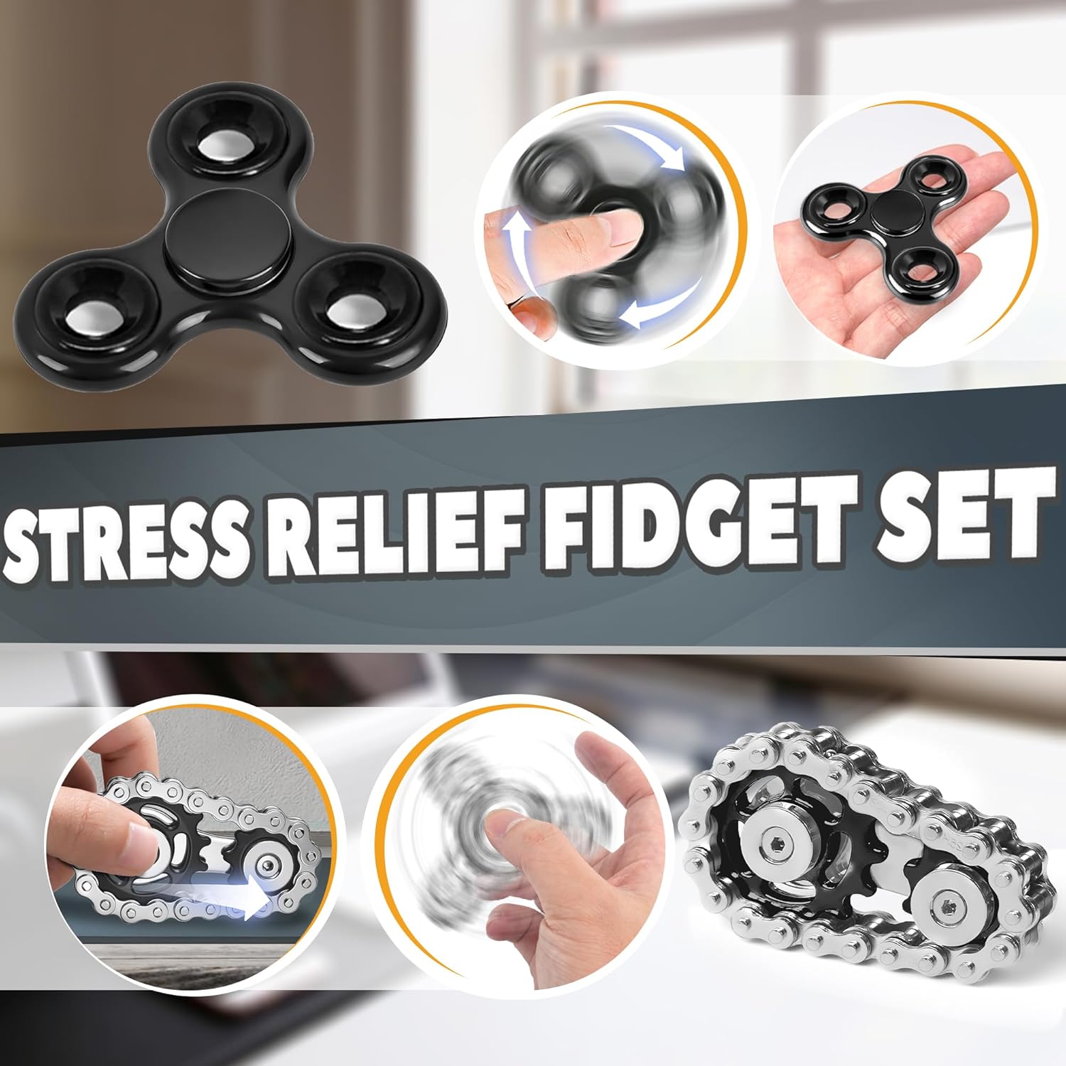 Thumbnail 3 de Fidget Toys 5-piece Stress Relief Set 🧩