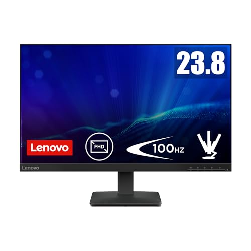 Detalle de Lenovo L24-4e: Monitor FHD de 23.8 pulgadas con IPS y conectividad versátil